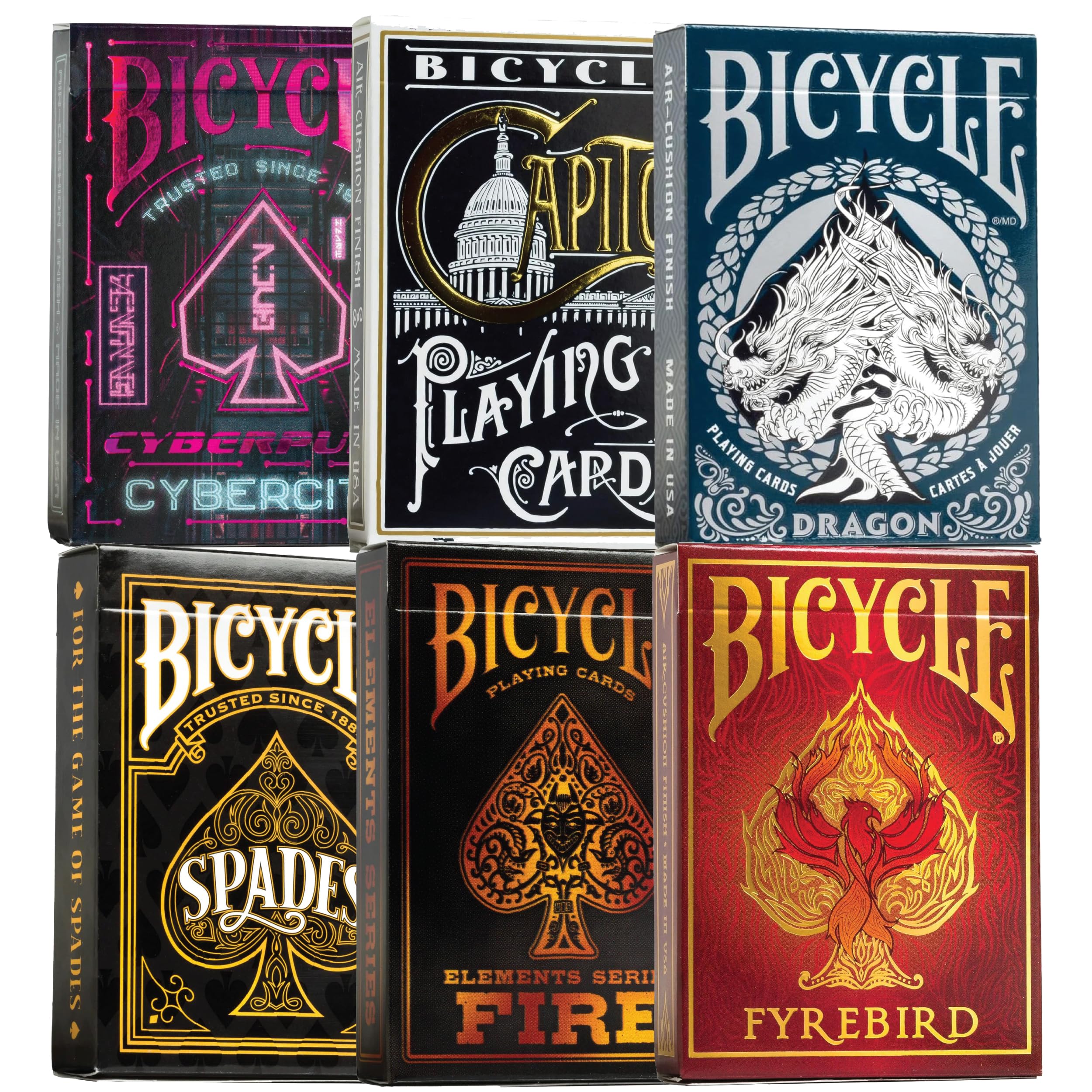 トランプ Bicycle Raider Playing Cards New Bicycle White RAIDER Edition Deck Playing Cards Rare by Magic